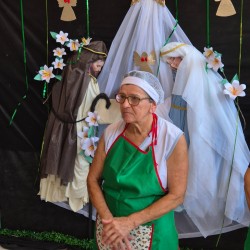 Ceia de Natal no Projeto Bom Menino 2025