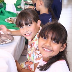 Ceia de Natal no Projeto Bom Menino 2025