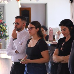 Ceia de Natal no Projeto Bom Menino 2025