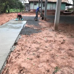 Obras no Recanto João Paulo II 