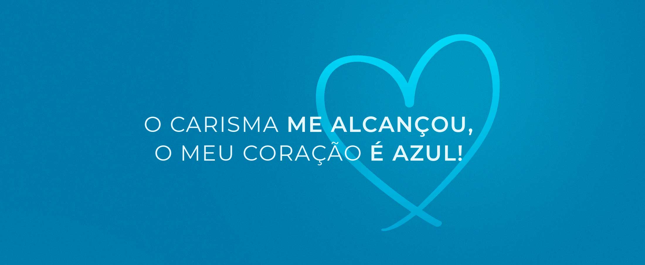 o meu coração é azul