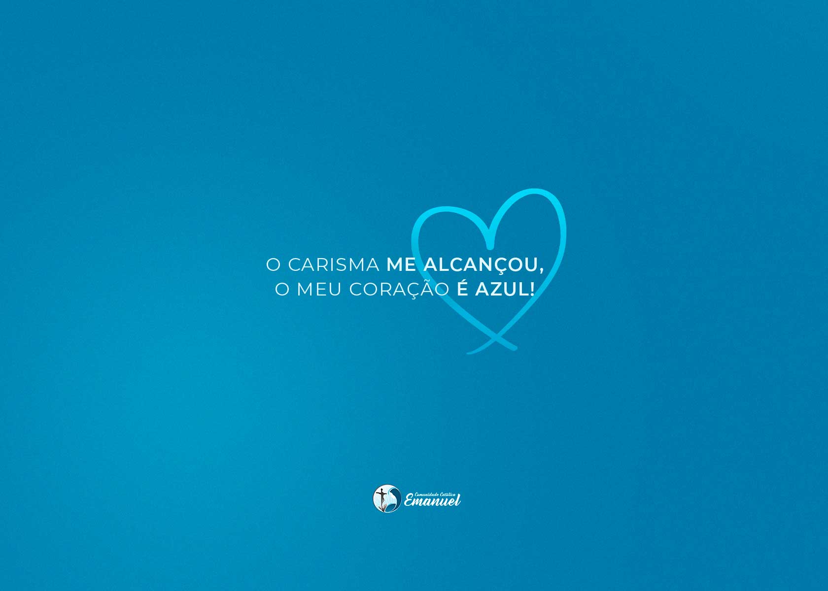 o meu coração é azul